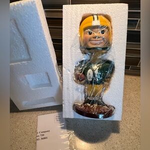 2001 (New in box) Green Bay Packer bobble head: The Memory Co.